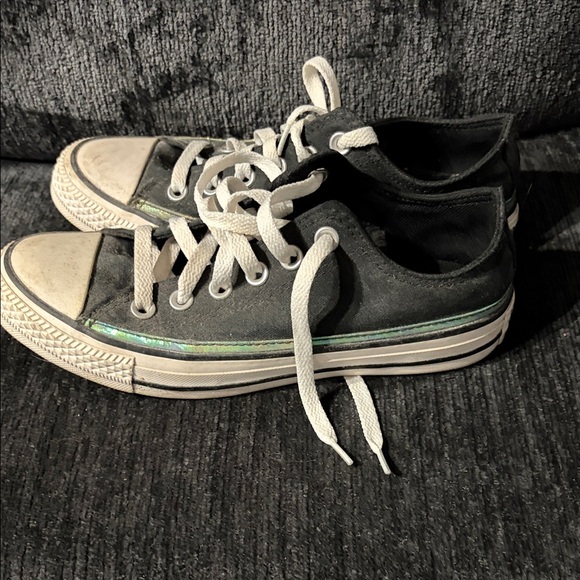 Classic Black Converse Canvas Sneakers - Picture 4 of 4